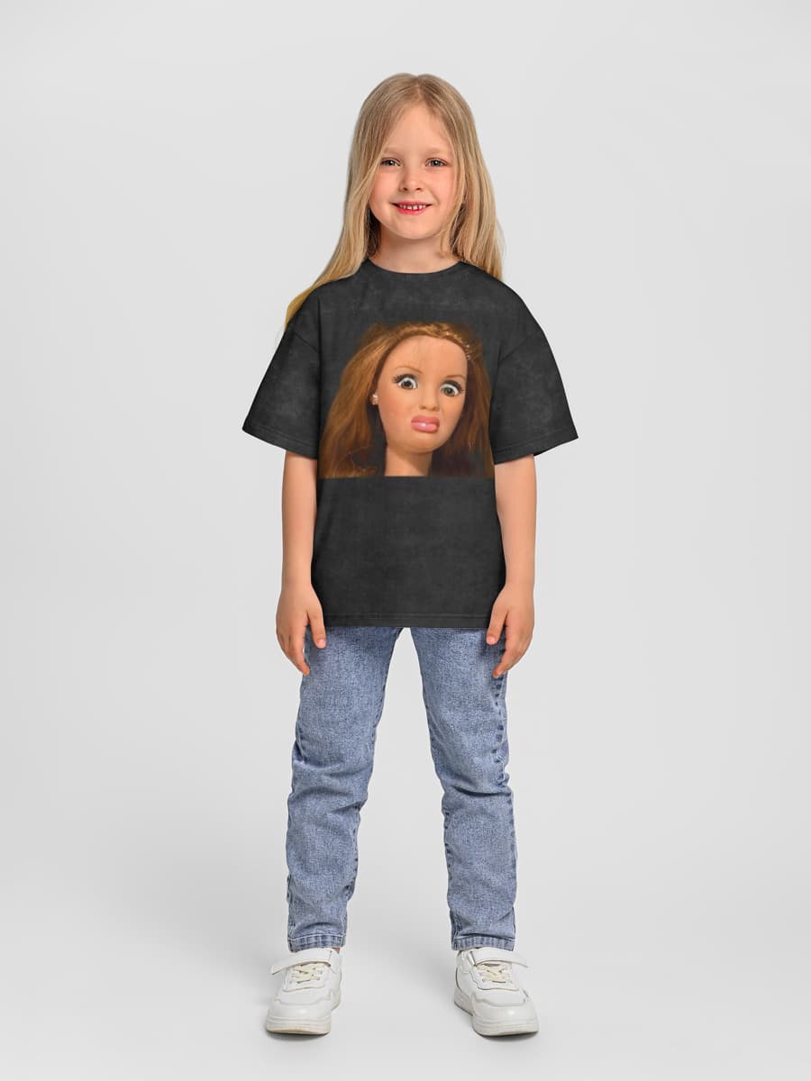 Shocked Doll Meme Expression