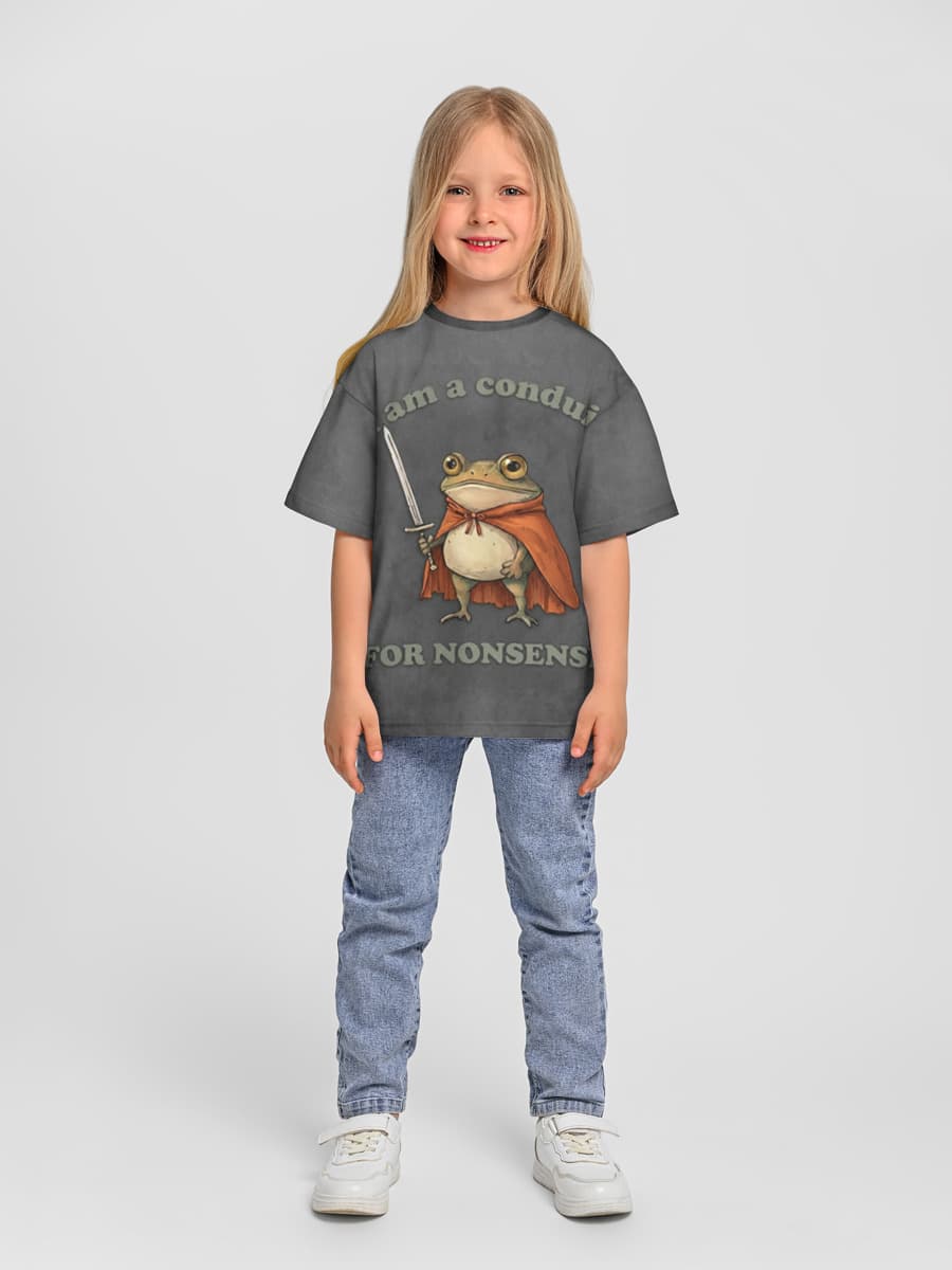 Children's T-shirt. Oversized