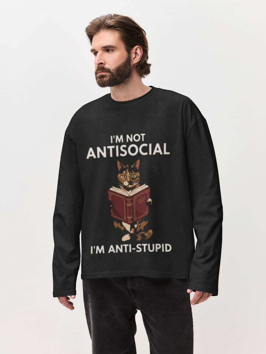 Antisocial Anti-Stupid Cat