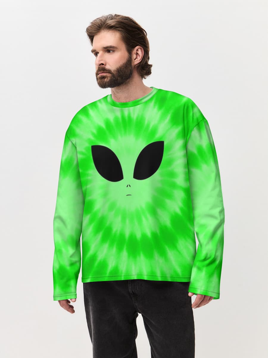 Alien Green Tie Dye