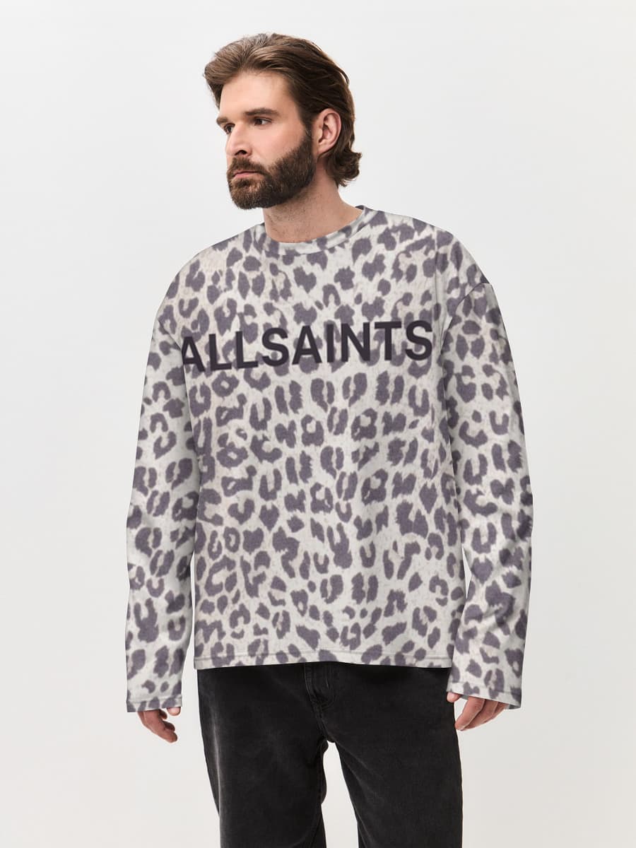 Men's oversized cotton long sleeve