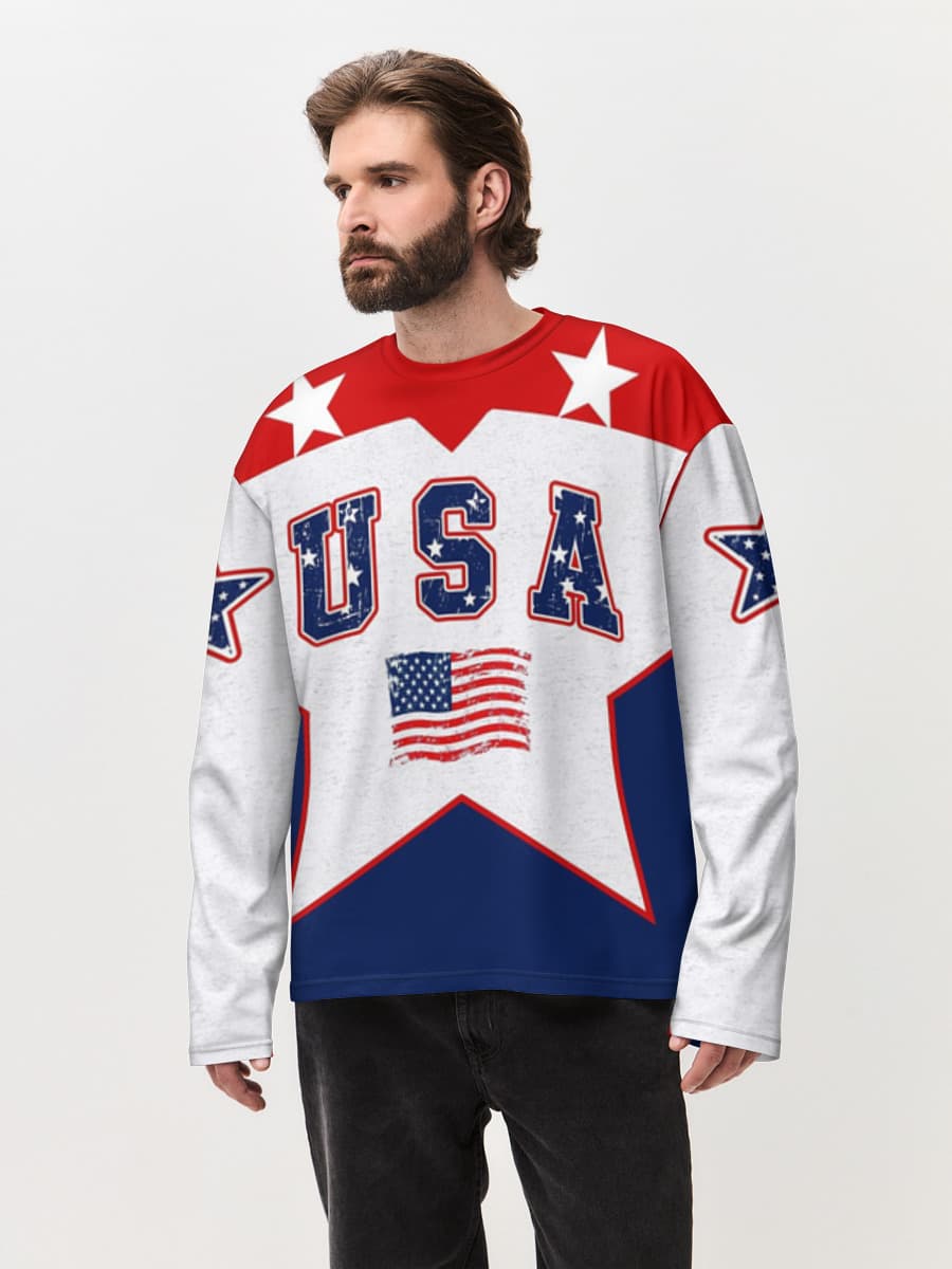 USA Stars Graphic