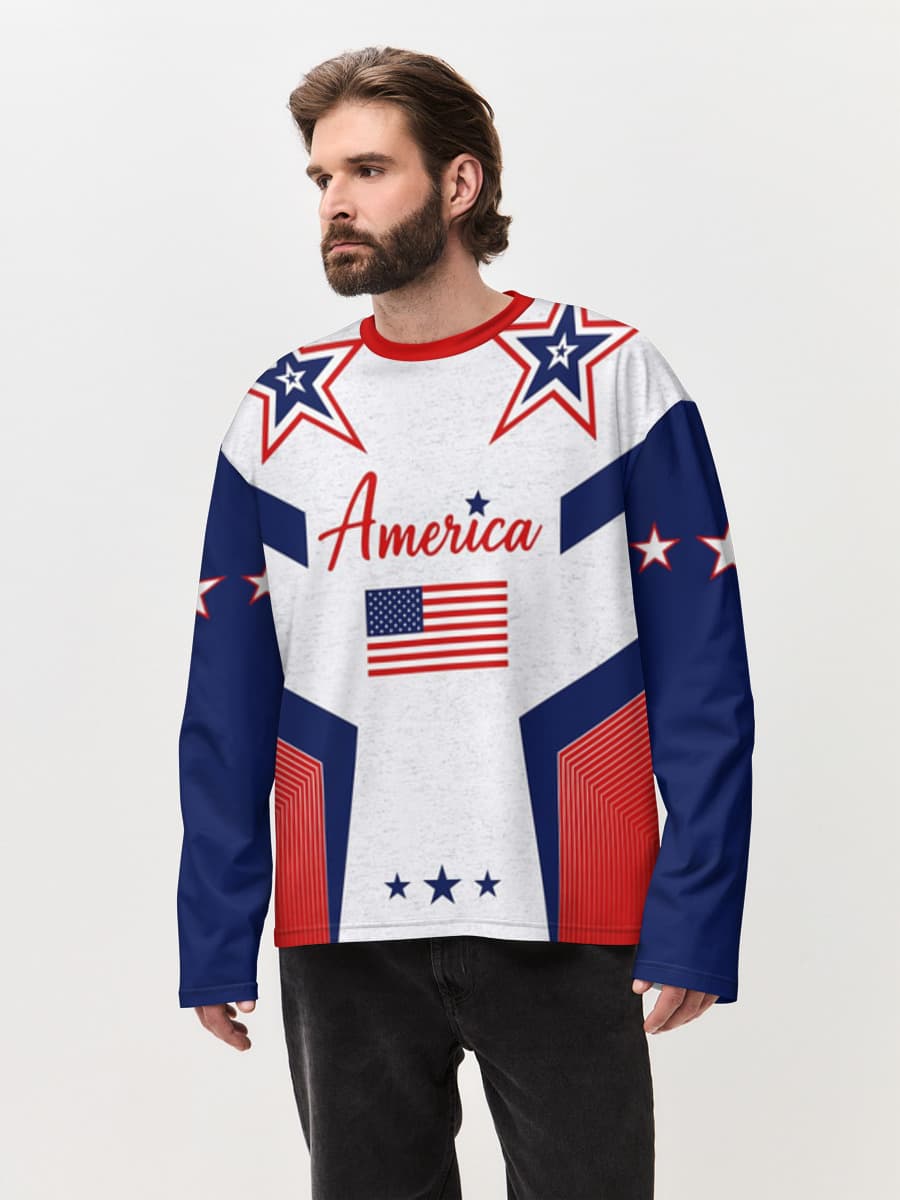 American Flag Graphic