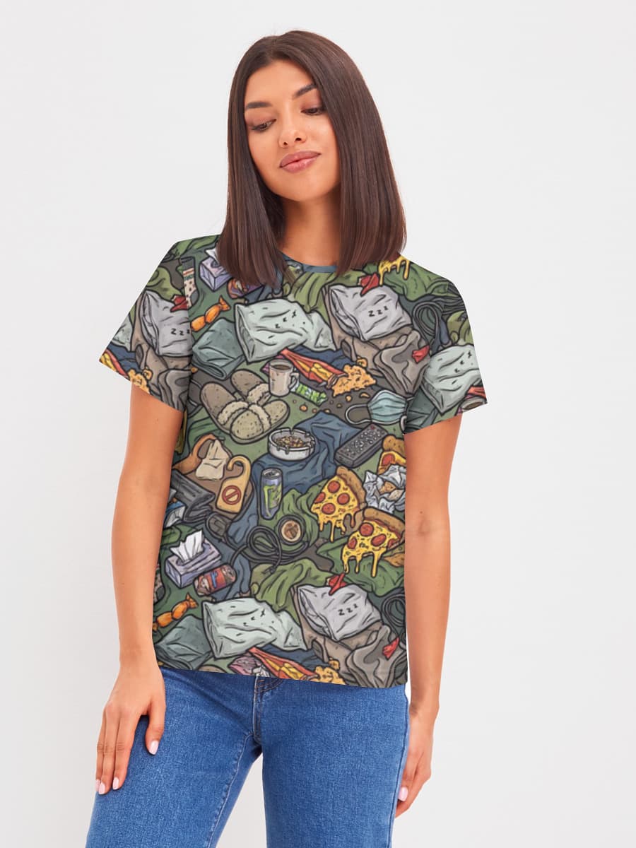 Women's basic cotton T-shirt