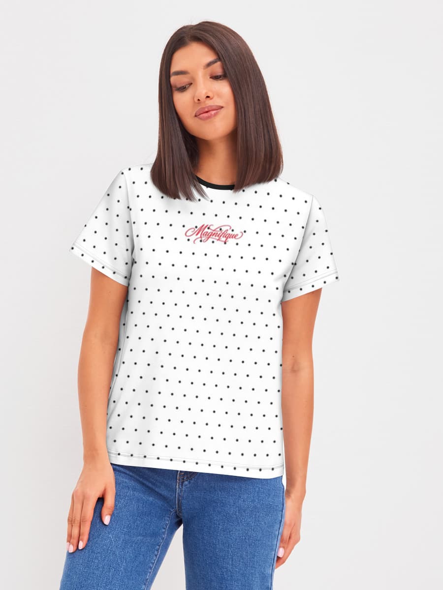 Women's basic cotton T-shirt