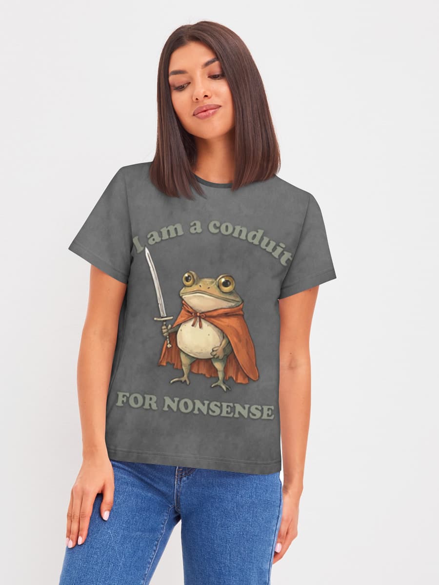 Women's basic cotton T-shirt
