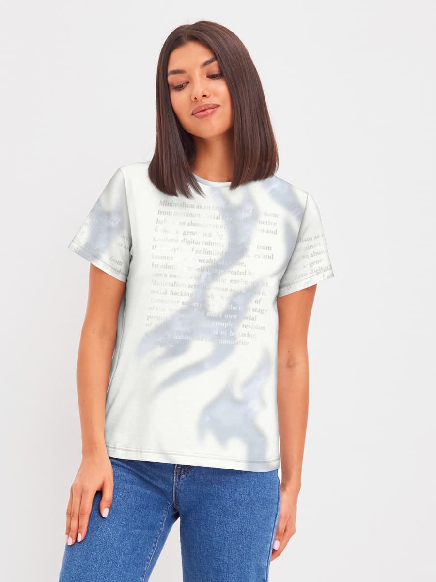 Women's basic cotton T-shirt