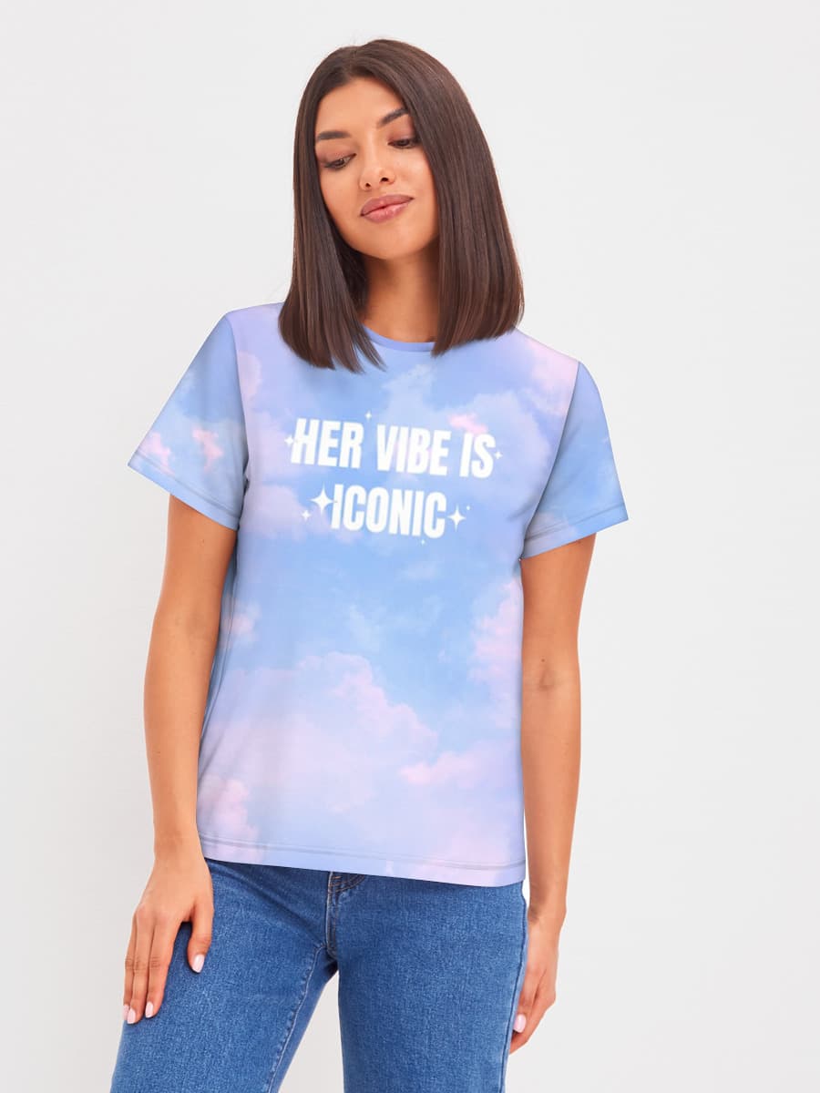 Women's basic cotton T-shirt