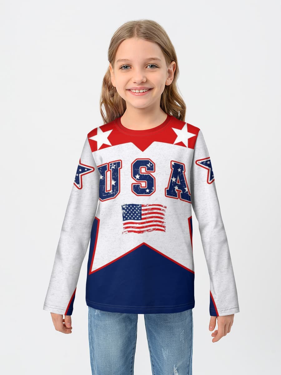 USA Stars Graphic