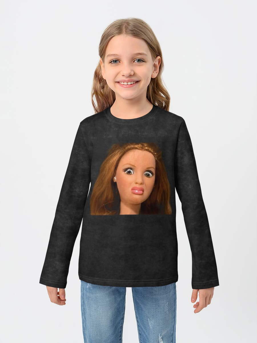 Shocked Doll Meme Expression