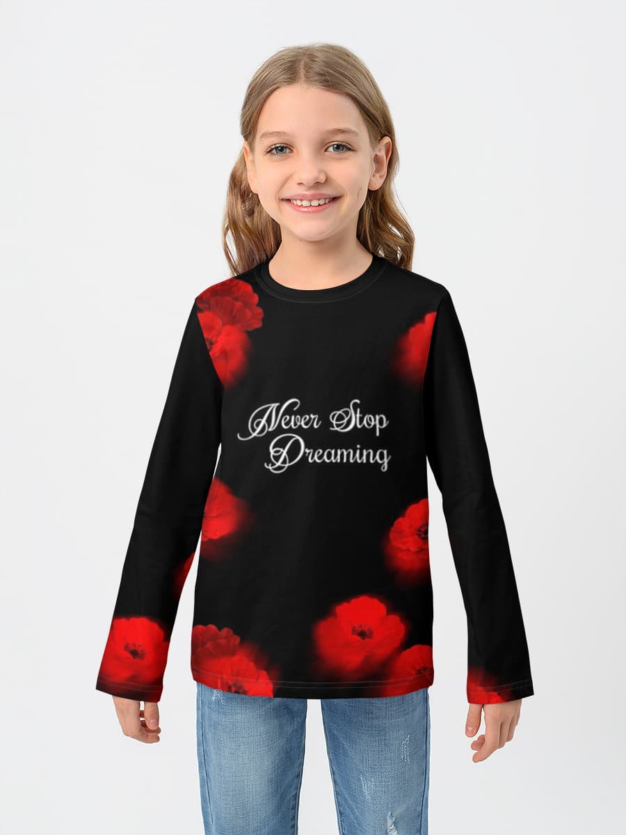 Never Stop Dreaming — Poppy Flower