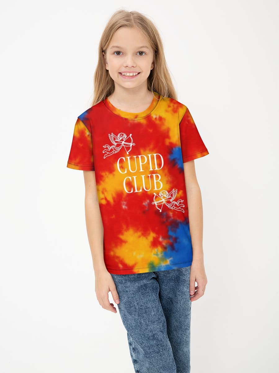 Cupid Club All-Over Print Tee