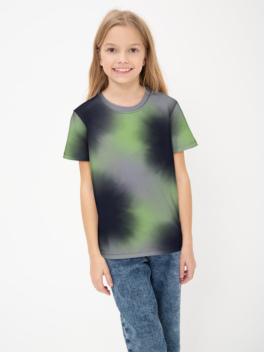 Children's cotton T-shirt (for girls. Copy)