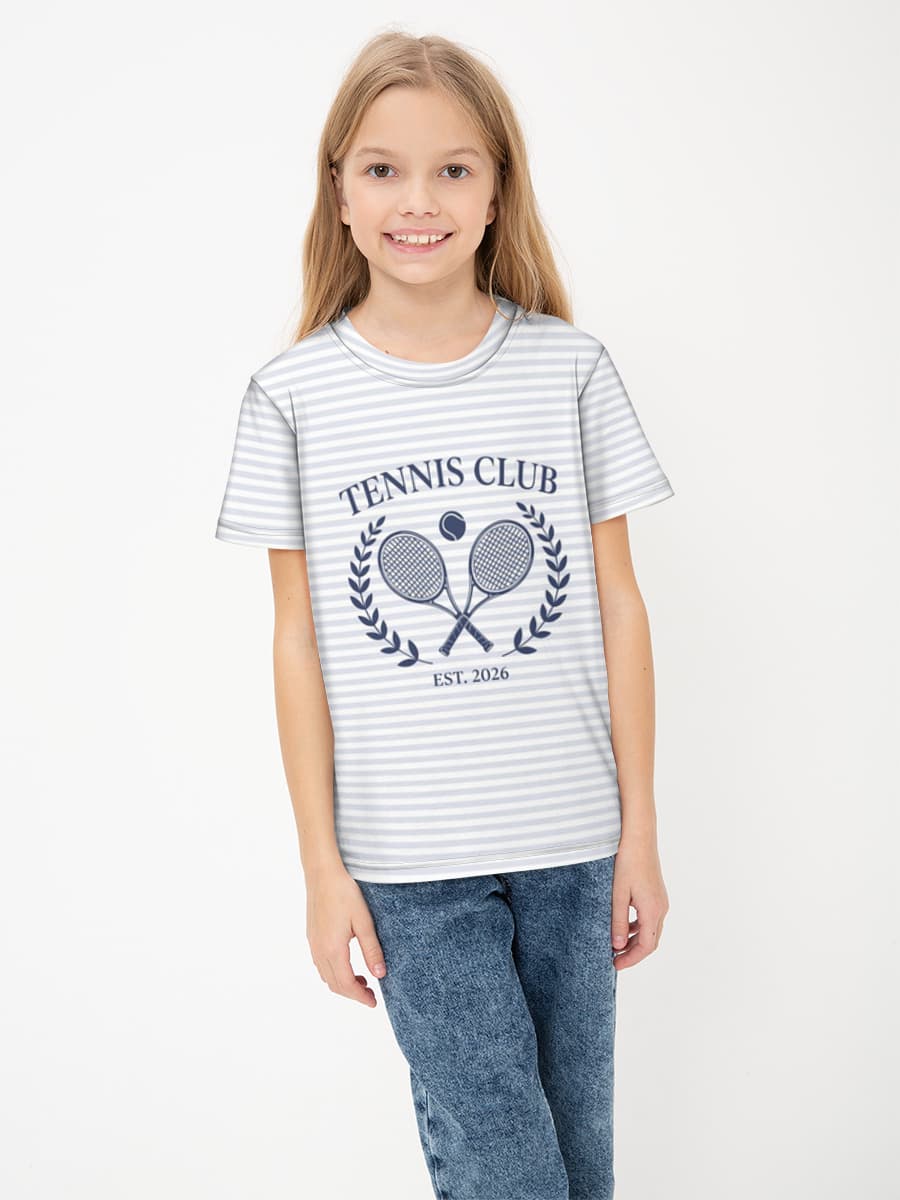 Children's cotton T-shirt (for girls. Copy)