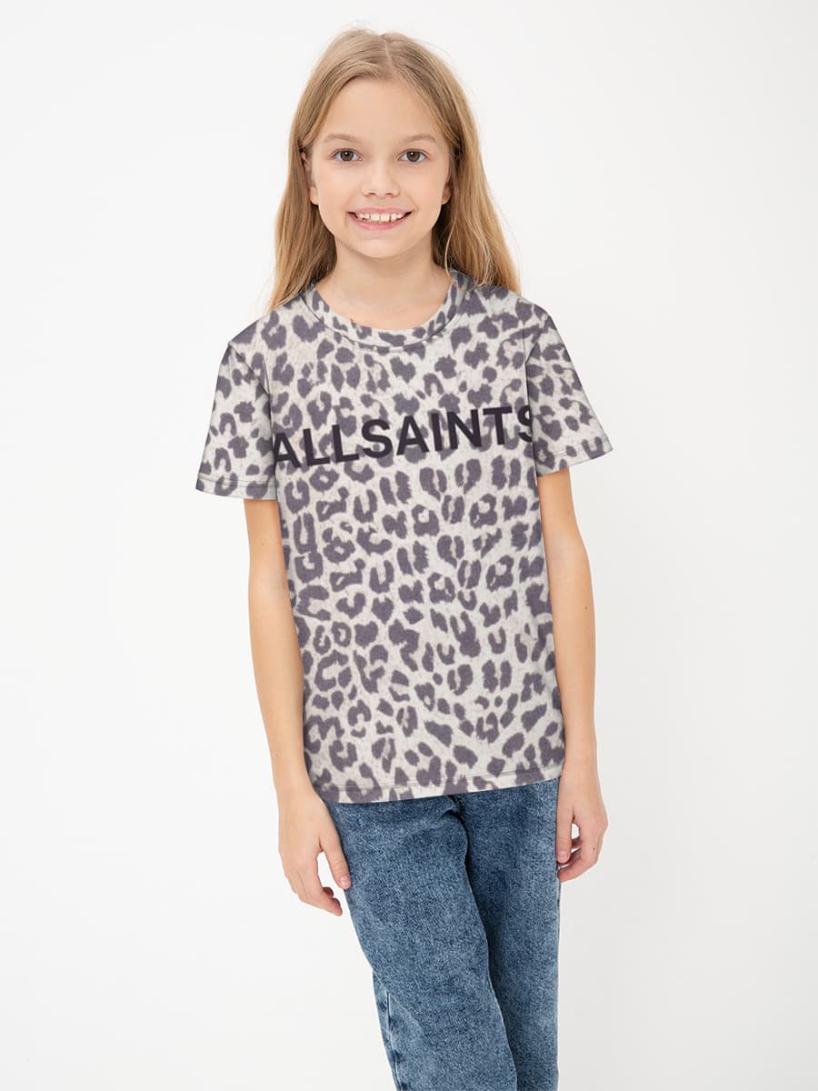 Children's cotton T-shirt (for girls. Copy)