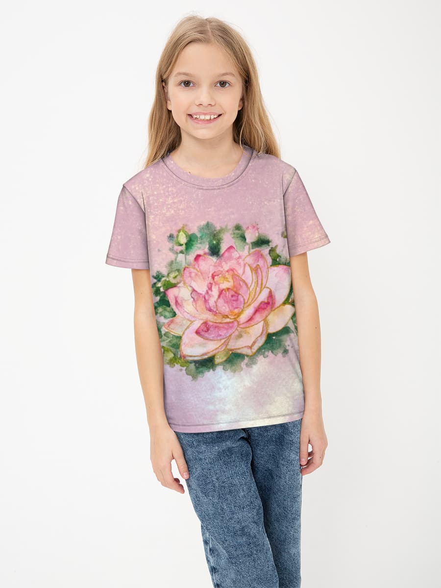 Watercolor Lotus